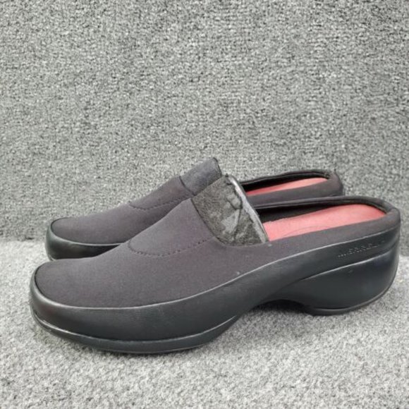 Merrell Womens Spire Black Slip On Slide Shoes Size 8 - Picture 3 of 10